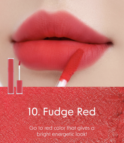 Rom&nd      -,  10 Fudge Red, Blur Fudge Tint  4