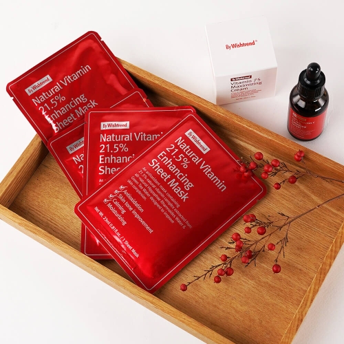 By Wishtrend ��������������� �������� ����� � ��������� � � ���������, Natural Vitamin 21,5% Enchancing Sheet Mask ���� 3