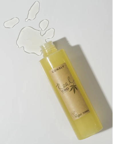 Consly       , Vegan Real CBD Balancing Purifine CBD Squalane Toner  2