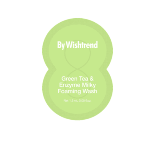 By Wishtrend �������� ����-����� ��� �������� � ��������� � ������ ���� (�������), Green Tea & Enzyme Milky Foaming Wash