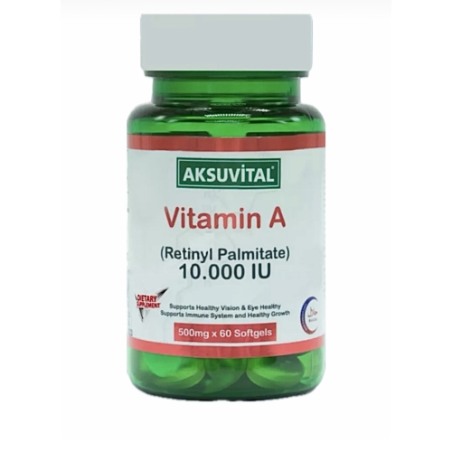 [] AksuVital    ( ), 10000  (60 ), Vitamin A (retinyl palmitate) 10000 IU