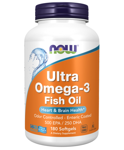 [] Now Foods   -3, 180 , Ultra Omega-3 Fish Oil 180 Softgels