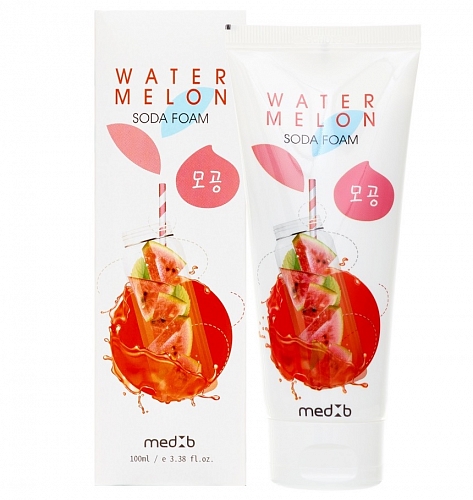 MEDB Пенка для умывания с арбузом и содой  Watermelon Soda Foam