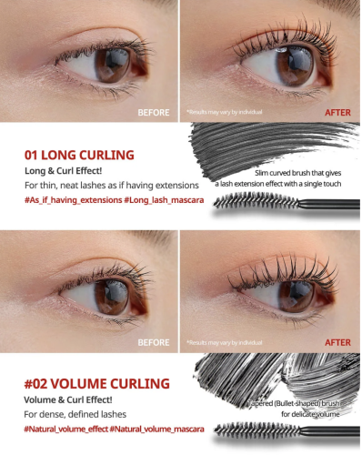 CLIO     ,  ׸, Kill Lash Superproof Mascara 01 Long Curling  6