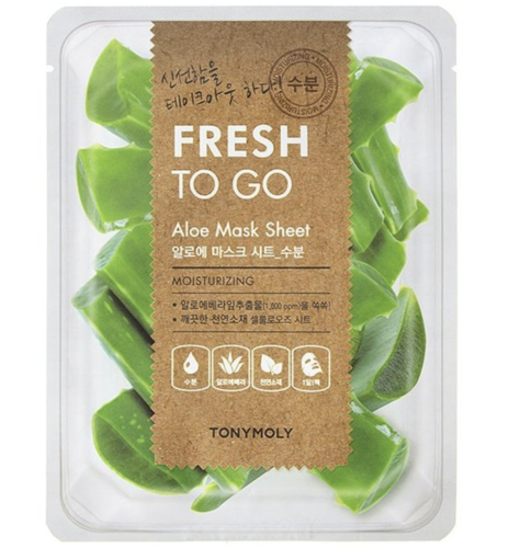 Tony Moly �������� ����� � ���������� ���� ����, Fresh To Go Aloe Mask Sheet