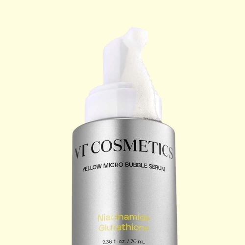 VT ���������������� ��������� � ������������ � �����������, Cosmetics Niacinamide Glutathione Yellow Micro Bubble Serum ���� 3