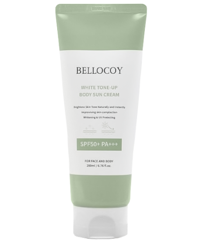 Bellocoy         , White Tone-up Body Sun Cream SPF50+ PA+++