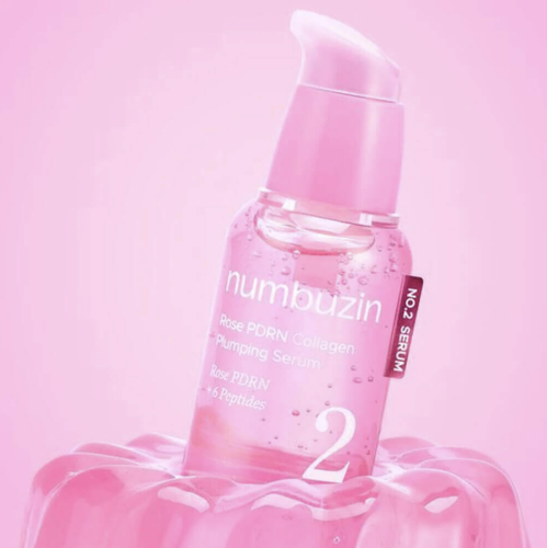 Numbuzin ����������� ����-��������� � ���� � ���������, No.2 Rose PDRN Collagen Plumping Serum ���� 2