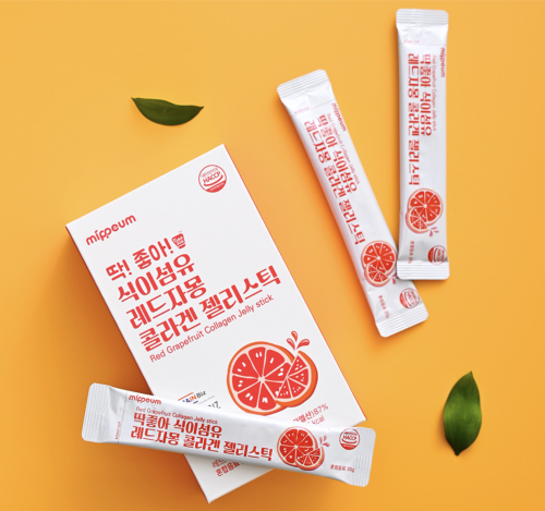 Mippeum     , 15 , Red Grapefruit Collagen Jelly Stick  5
