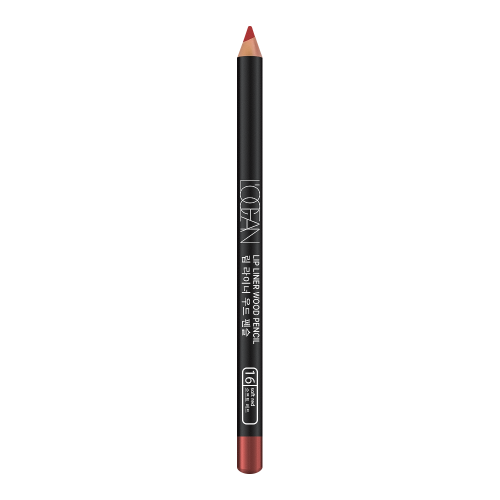 L'OCEAN   ,  16 Soft Red, Lip Liner Wood Pencil