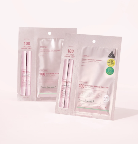VT ����������� ����� � ���������� � �����������, Cosmetics Collagen Reedle Shot 100 2step Mask ���� 2