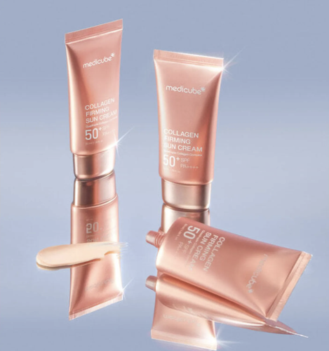 Medicube      -,  Collagen Firming Sun Cream SPF50+ PA++++  2