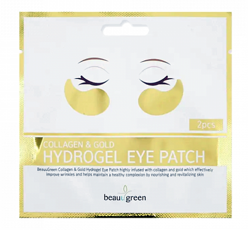 Beauugreen     1   Collagen & Gold hydrogel eye patch 1