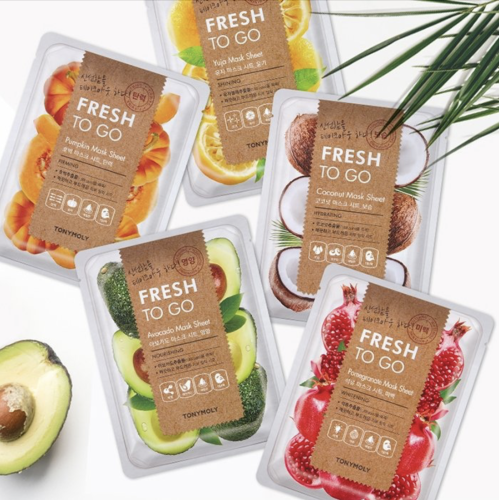 Tony Moly �������� ����� � ���������� �������, Fresh To Go Avocado Mask Sheet ���� 3