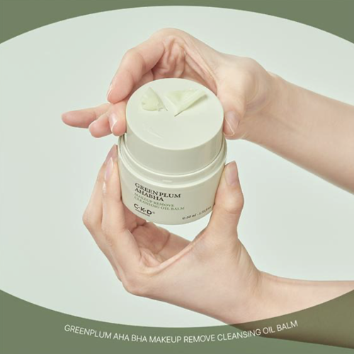 CKD ������������ �������-������ � ���������� ������ �����, Green Plum AHA BHA Cleansing Oil Balm ���� 3