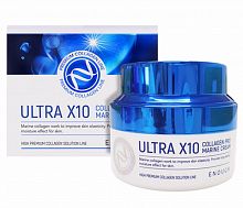 Enough Крем для лица с коллагеном  Ultra X10 collagen PRO marine cream