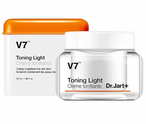 Dr.Jart+ Осветляющий витаминный крем для лица против пигментации  V7 Toning Light cream tonifiante
