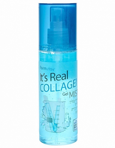 FarmStay Гель-мист для лица и тела с коллагеном  It's real collagen gel mist
