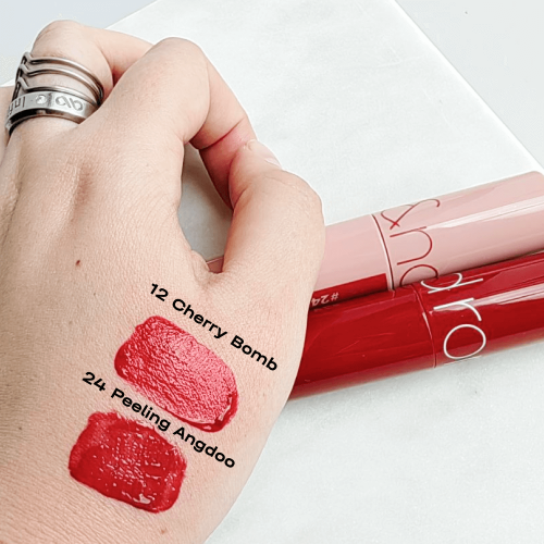 Rom&nd     ,  12 Cherry Bomb, Juicy Lasting Tint  8