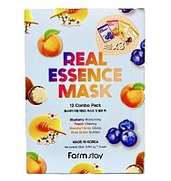 FarmStay -  , 12 , Real Essence Mask 12 Combo Pack