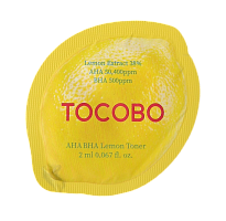 Tocobo -      (), AHA BHA Lemon Toner Tester