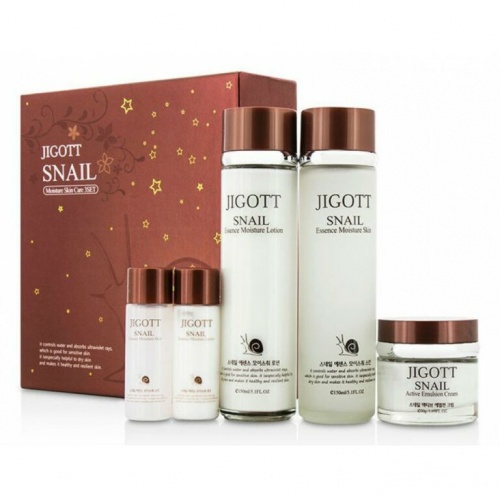 Jigott        Snail moisture skin care 3set