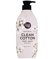 Shower Mate    " ", Natural Clean Cotton Body Wash