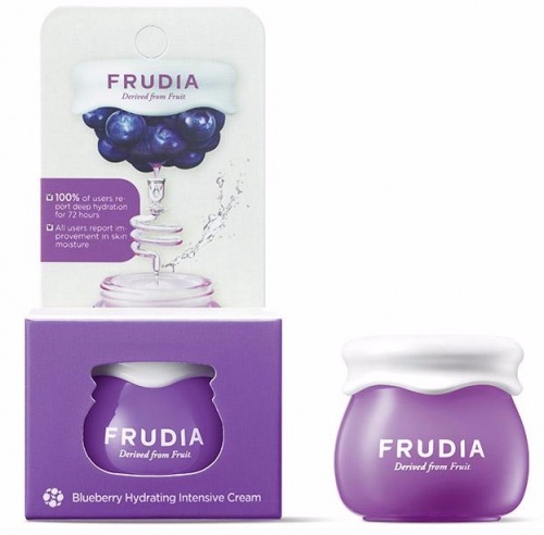 Frudia Крем для лица с черникой мини  Blueberry hydrating intensive cream