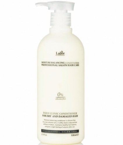 Lador Кондиционер для волос без силиконов увлажняющий   Moisture balancing daily clinic shampoo