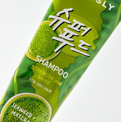 Consly          Seaweed+matcha shampoo strength and shine  4