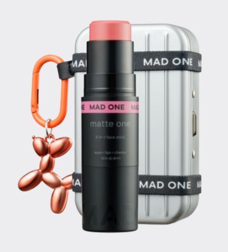 MAD ONE �������������������� ���� ��� ����, ������� Dusty Rose, 3-in-1 Face Stick Eyes+Lips+Cheeks