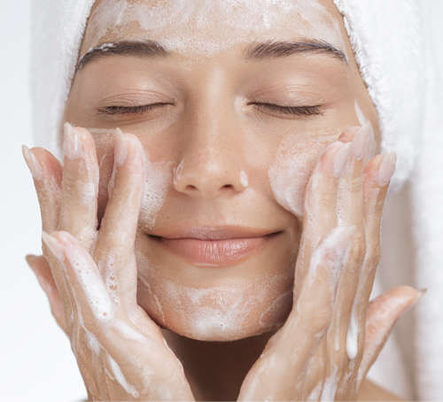 Derma Factory ������ ����� ��� �������� � 10% ������������, Niacinamide 10% Cleansing Foam ���� 3