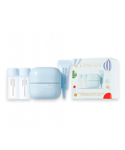 Laneige         Holiday Water Bank Blue Hyaluronic Cream Set  3