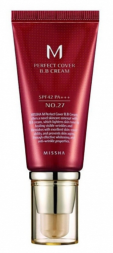 Missha BB- , 27  M Perfect cover B.B Cream