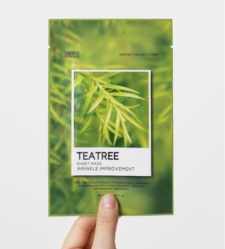 Tenzero       , Teatree Sheet Mask  2