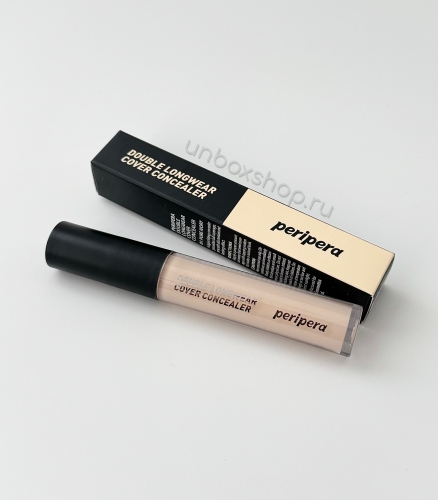 Peripera  ,  01 Pure Ivory, Double Longwear Cover Concealer  2