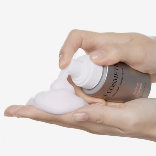 VT Микропузырьковая сыворотка с ретинолом и коллагеном Retinol Collagen Pink Micro Bubble Serum фото 4 VT Микропузырьковая сыворотка с ретинолом и коллагеном Retinol Collagen Pink Micro Bubble Serum фото 4
