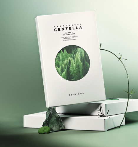 SKIN1004 �������� ����� � ������ ������� � ���������, Madagascar Centella Tea-Trica Relaxing Mask ���� 6