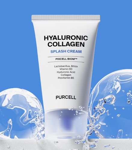 PURCELL ˸ -  ,   , Pixcell Biom Hyaluronic Collagen Splash Cream   3