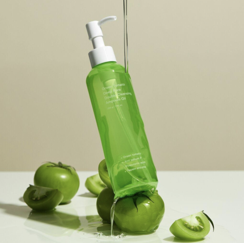 Sungboon Editor ��������� ������������ ����� � ������ �������, Green Tomato Double Cleansing Ampoule Oil ���� 2