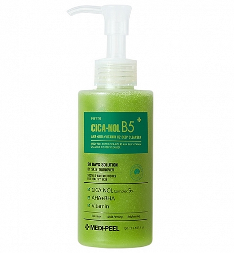 MEDI_PEEL  -        Phyto Cica-Nol B5 AHA BHA Vitamin Calming O2 Deep Cleanser