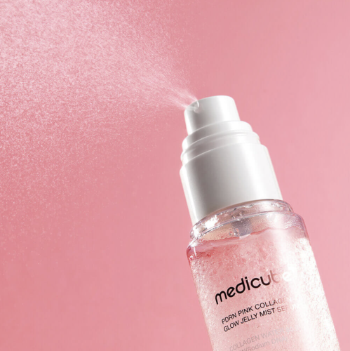 [������� ���������] Medicube ����������� ����-���� � ���� � ����������, PDRN Pink Collagen Glow Jelly Mist Serum ���� 3