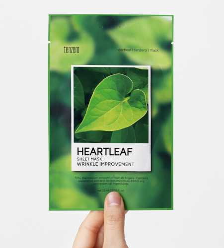 Tenzero      , Heartleaf Sheet Mask  2