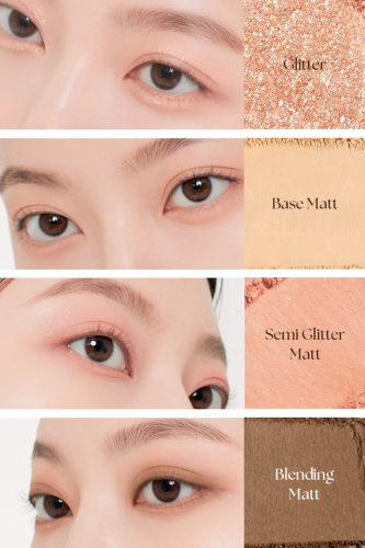 MUZIGAE MANSION ������� ����� ��� ���, ������� 02 Rich Coral, Twist Pot Eye Palette ���� 5