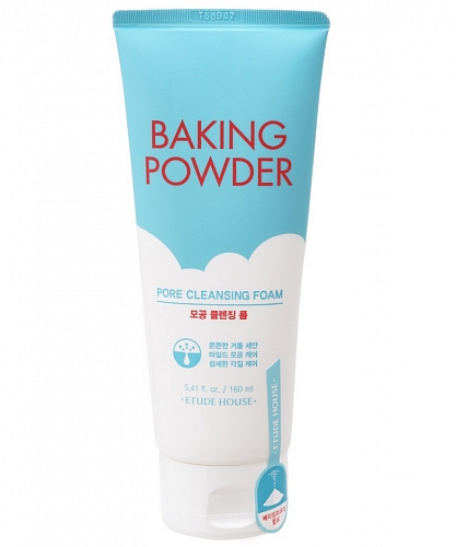 Etude House       Baking powder pore cleansing foam