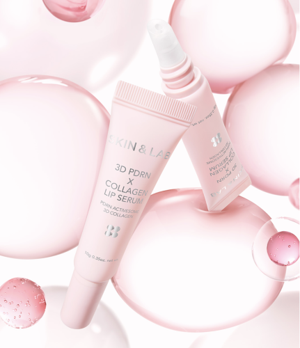 SKIN&LAB �����: ��������� ��� ��� c ���� + ������, 3D PDRN x Collagen Lip Serum Set ���� 6