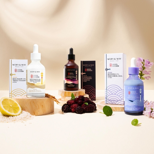 Mary&May -  ,    , Vegan Retinol 0.1% Bakuchiol Cica Serum Seoul Edition  10