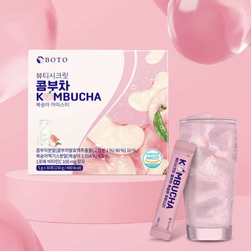 BOTO ��������� ��� ������� �� ������ ����������� ��� (30 ������-����), Beauty Secret Kombucha Peach Ice Tea ���� 5