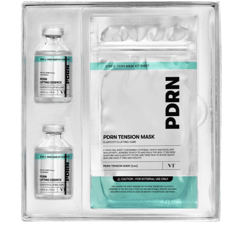 VT ����� ����������� �������� �������-����� � ���� � ���������, Cosmetics PDRN Mask Kit ���� 6