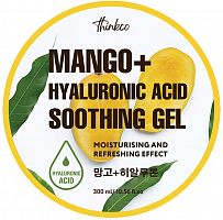 Thinkco Гель для лица и тела с манго и гиалуроновой кислотой  Mango+Hyaluronic Acid Soothing Gel